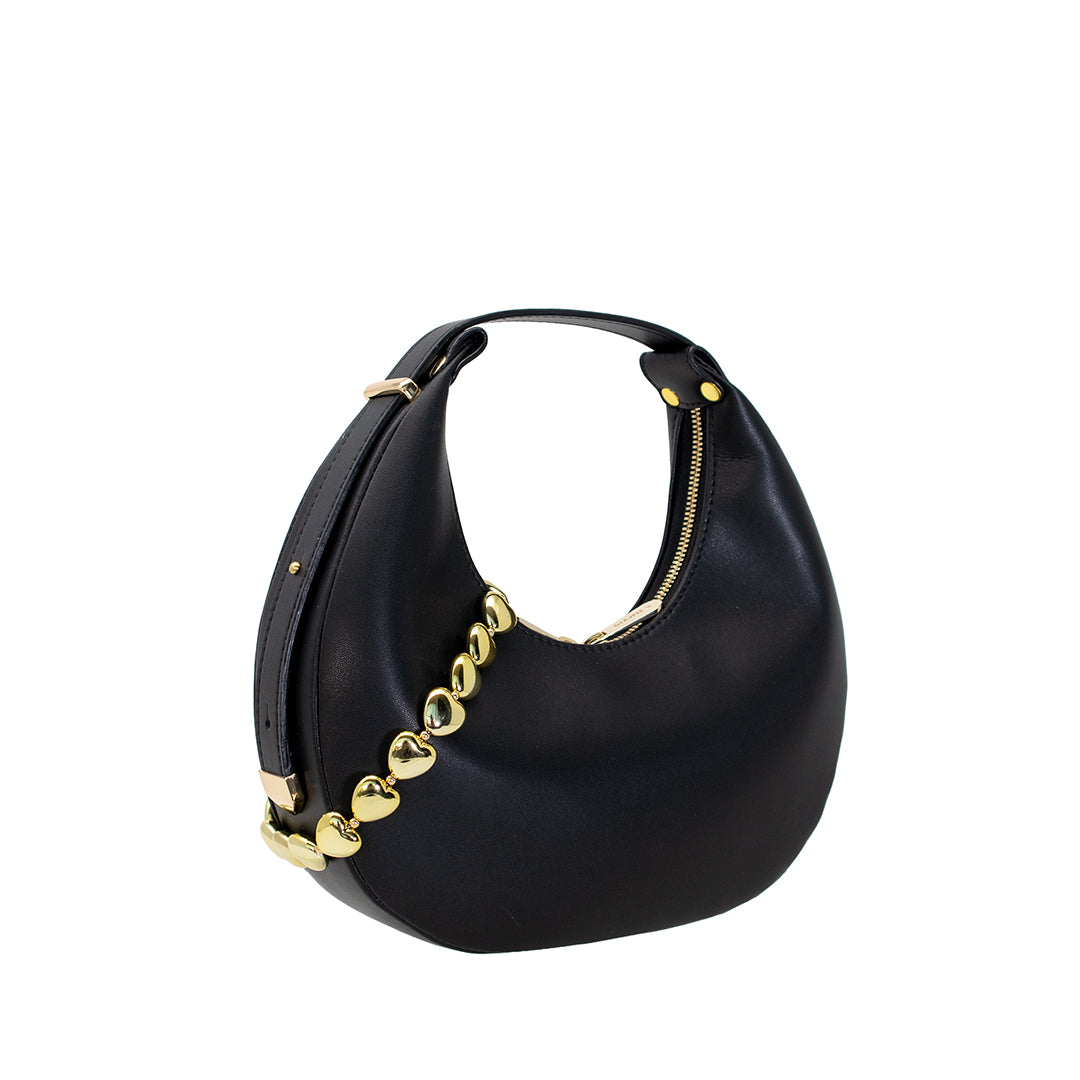 LE CIRQUE Crescent Shoulder Bag | Italian Vegan Leather | DIANNE V