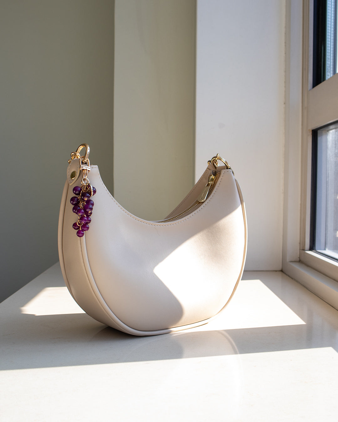 NINES Compact Shoulder & Crossbody Bag | Plant-Based Leather